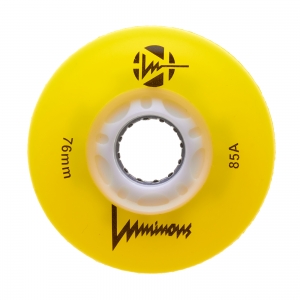 Колеса LUMINOUS 76MM (YELLOW/WHITE)