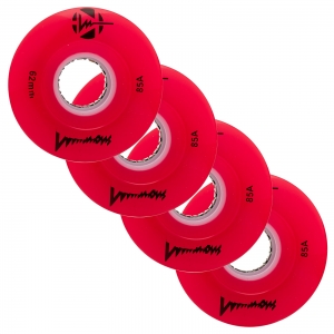 Колеса LUMINOUS LED QUAD 62MM/85A RED
