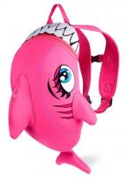 Рюкзак CRAZY SAFETY SHARK (розовый)