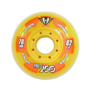 Колеса HYPER PRO 250 72мм/82A yellow/yellow