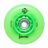 Колеса LUMINOUS 76MM (GREEN APPLE/GLOW)