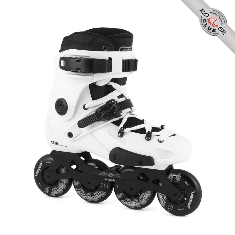 Роликовые коньки SEBA FR1 WHITE (WHITE/WHITE)