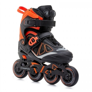 Роликовые коньки MICRO CHAMPION (orange/black)