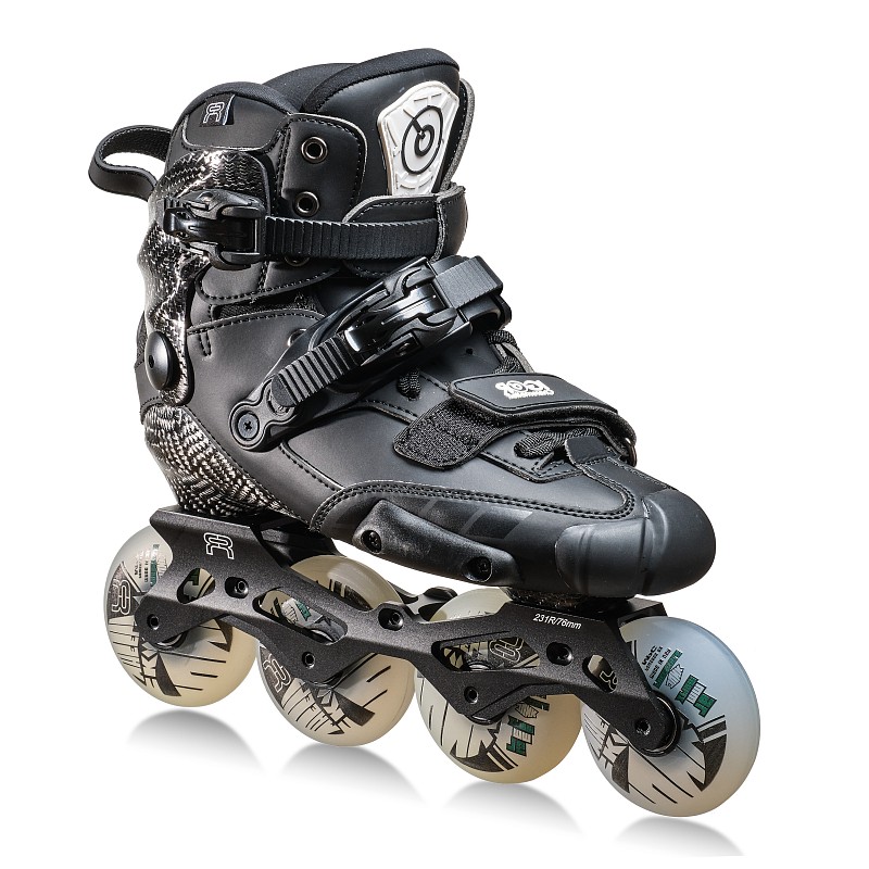Роликовые коньки FR SKATES IGOR with lycra liner (black)