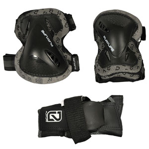 Комплект защиты PLAYLIFE ADULT Tri-Pack, grey