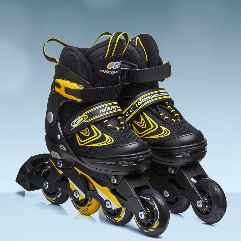 Роликовые коньки ROLLERSPACE CUBE (Yellow) with Old Wheels