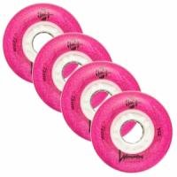 Колеса LUMINOUS 76MM (GLITTER/PINK)