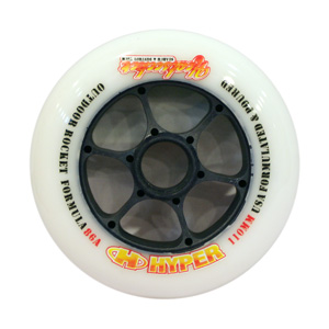 Колеса HYPER HEAT SEEKER 110мм/86A white/natural