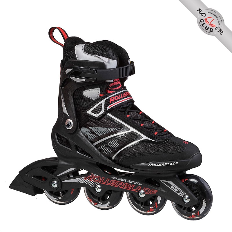 Роликовые коньки ROLLERBLADE ZETRABLADE black/red XVI