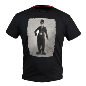 Футболка RC ЧАПЛИН мужская (черная)