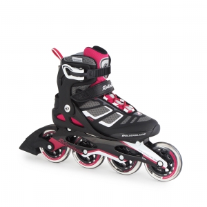 Роликовые коньки ROLLERBLADE MACROBLADE 90 W black/cherry 2017 г.