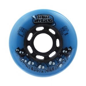 Колеса FR SKATES STREET INVADERS 72mm/84A (BLUE)