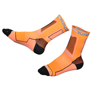 Носки ROLLERCLUB Performance (neon orange/black)