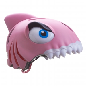 Шлем CRAZY SAFETY SHARK (розовый)
