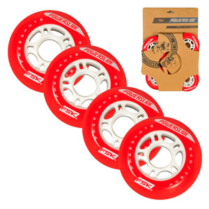 Колеса POWERSLIDE FSK, 76mm/84A, red