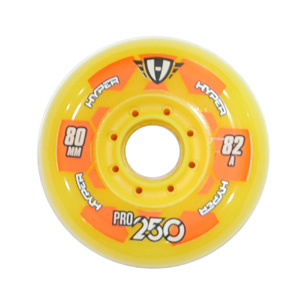 Колеса HYPER PRO 250 80мм/82A yellow/yellow