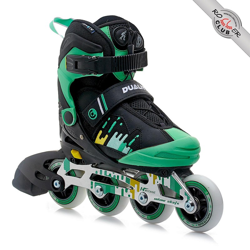 Роликовые коньки MICRO DUALITY (green/black)