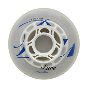 Колеса KRYPTONICS True Pure 76мм/82A clear/white