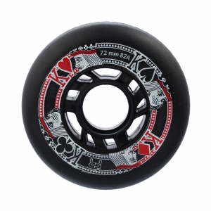 Колеса FR SKATES STREET KINGS 72mm/85A (BLACK/BLACK)