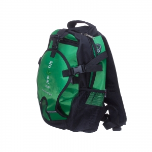 Рюкзак ROLLERCLUB маленький черно-зеленый NEON