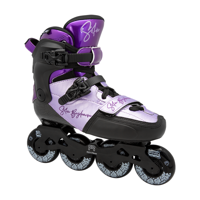 Роликовые коньки FR SKATES SOFIA (purple)