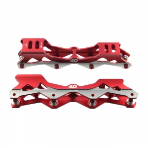 Рама FR SKATES 4D ROCKERED (RED)