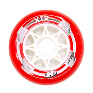 Колеса HYPER XTR 84мм/HB red/white