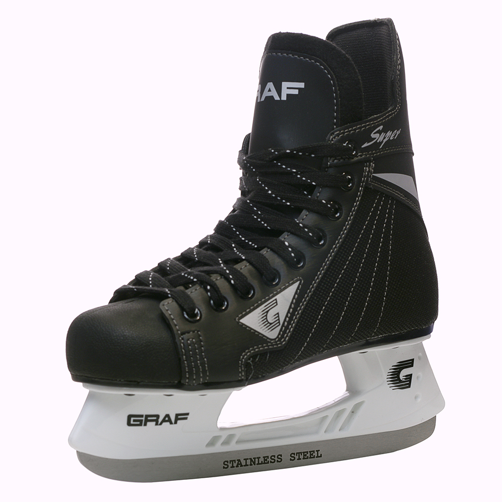 Хоккейные коньки GRAF SUPER G, черный