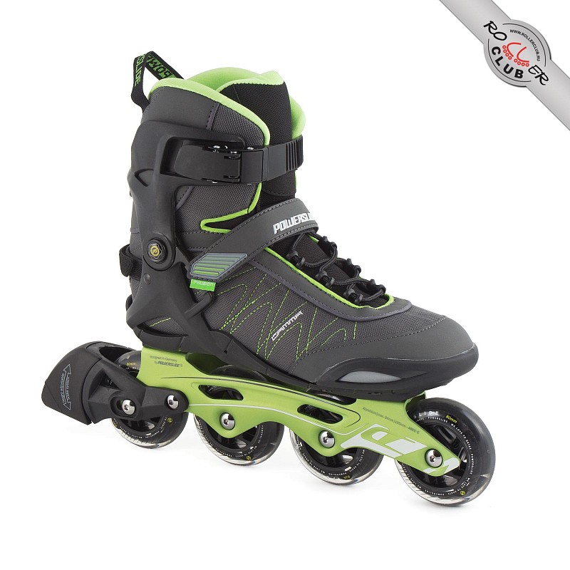 Роликовые коньки POWERSLIDE GAMMA Men, grey/yellow