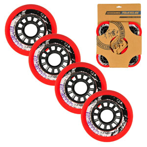Колеса POWERSLIDE HURRICANE 76mm, red