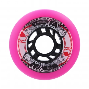 Колеса FR SKATES STREET KINGS 76mm/85A (PINK/BLACK)