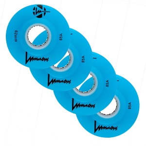 Колеса LUMINOUS LED QUAD 62MM/85A BLUE