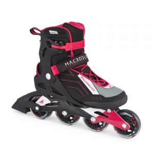 Роликовые коньки ROLLERBLADE MACROBLADE 80 W black/cherry 2017 г.