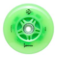Колеса LUMINOUS 100MM (GREEN APPLE/GLOW)