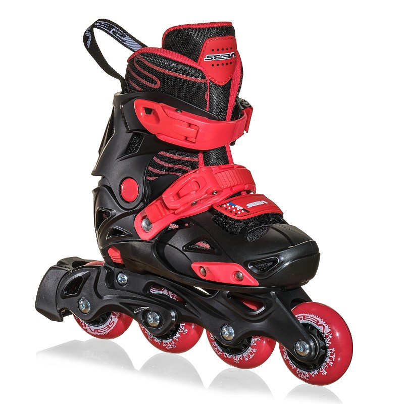 Роликовые коньки SEBA STJ (BLACK/RED)