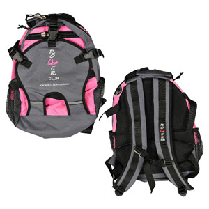 Рюкзак ROLLERCLUB маленький серо-розовый