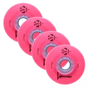 Колеса LUMINOUS 80MM (PINK/WHITE)