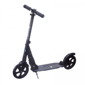 Самокат MICRO Suspension черный