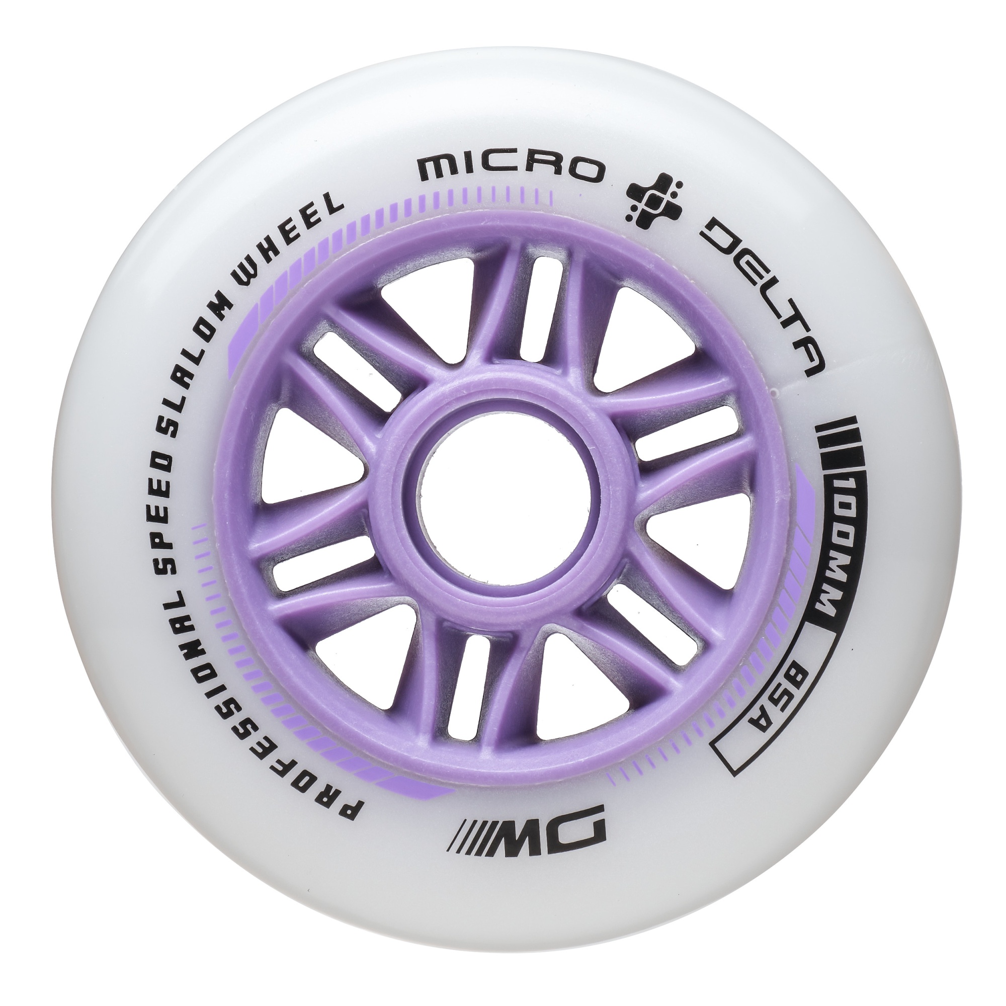 Колеса MICRO PHANTOM 100mm (White/Purple)