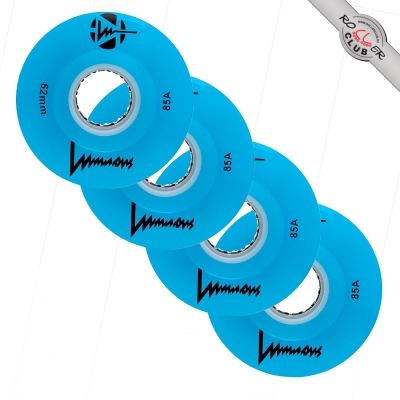 Колеса LUMINOUS LED QUAD 62MM/85A BLUE