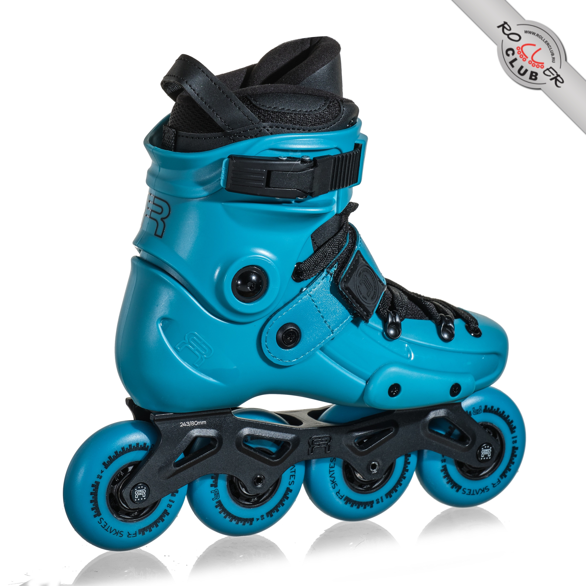 Роликовые коньки FR SKATES FRX 80 (TEAL)