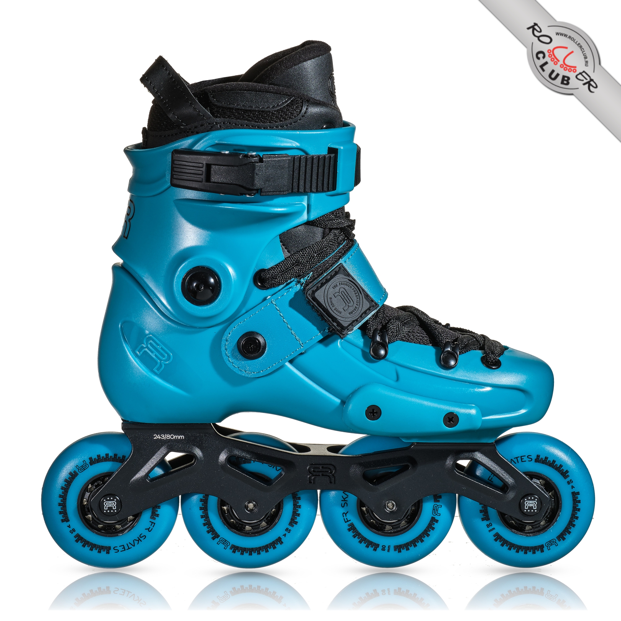 Роликовые коньки FR SKATES FRX 80 (TEAL)