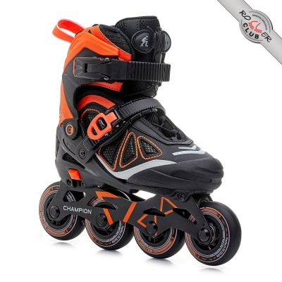 Роликовые коньки MICRO CHAMPION (orange/black)