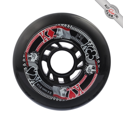 Колеса FR SKATES STREET KINGS 84mm/85A (BLACK/BLACK)