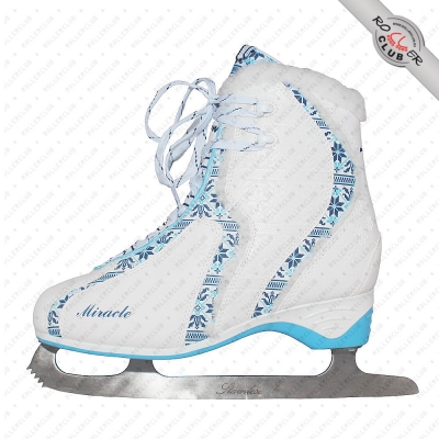 Фигурные коньки NORDWAY MIRACLE белый-синий