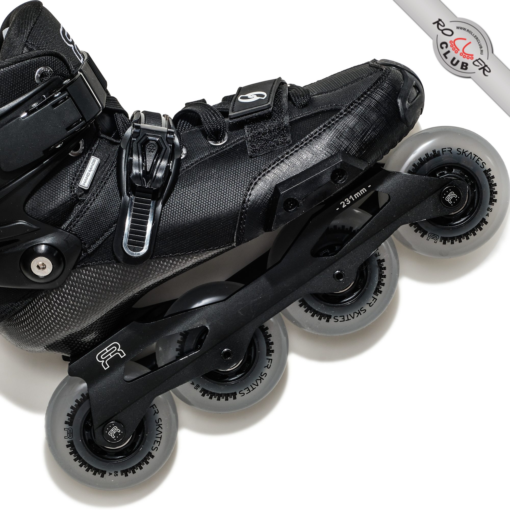Роликовые коньки FR SKATES SPIN (black) 2025 г.