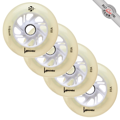 Колеса LUMINOUS 110MM (WHITE/GLOW)