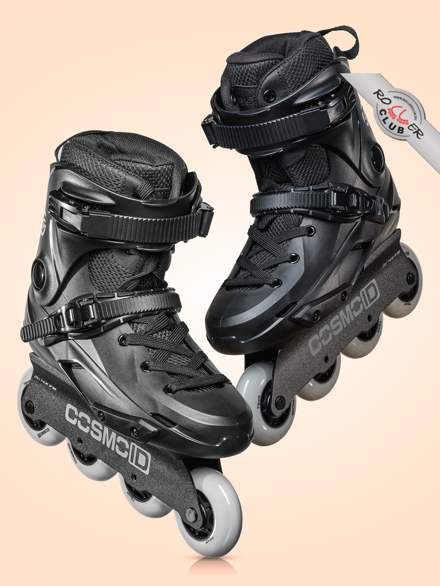 Роликовые коньки CosmoID TG (black)