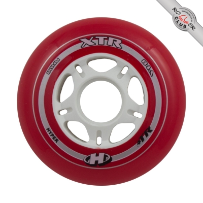 Колеса HYPER XTR 80мм/HB red/white
