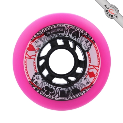 Колеса FR SKATES STREET KINGS 76mm/85A (PINK/BLACK)